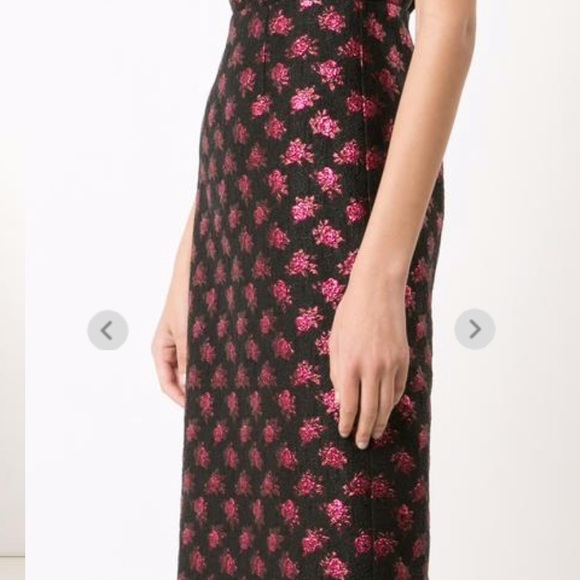 NWT! MARC JACOBS woman rose Jacquard pencil skirt - Picture 2 of 6